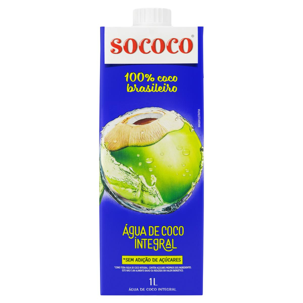 Água de Coco Sococo 1L