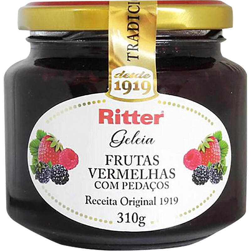 Geleia Ritter 310g - 1919 - Frutas Vermelhas