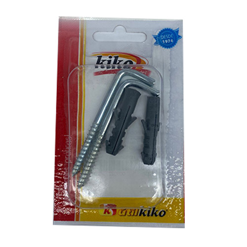 Gancho Kiko L C/bucha N8 2un