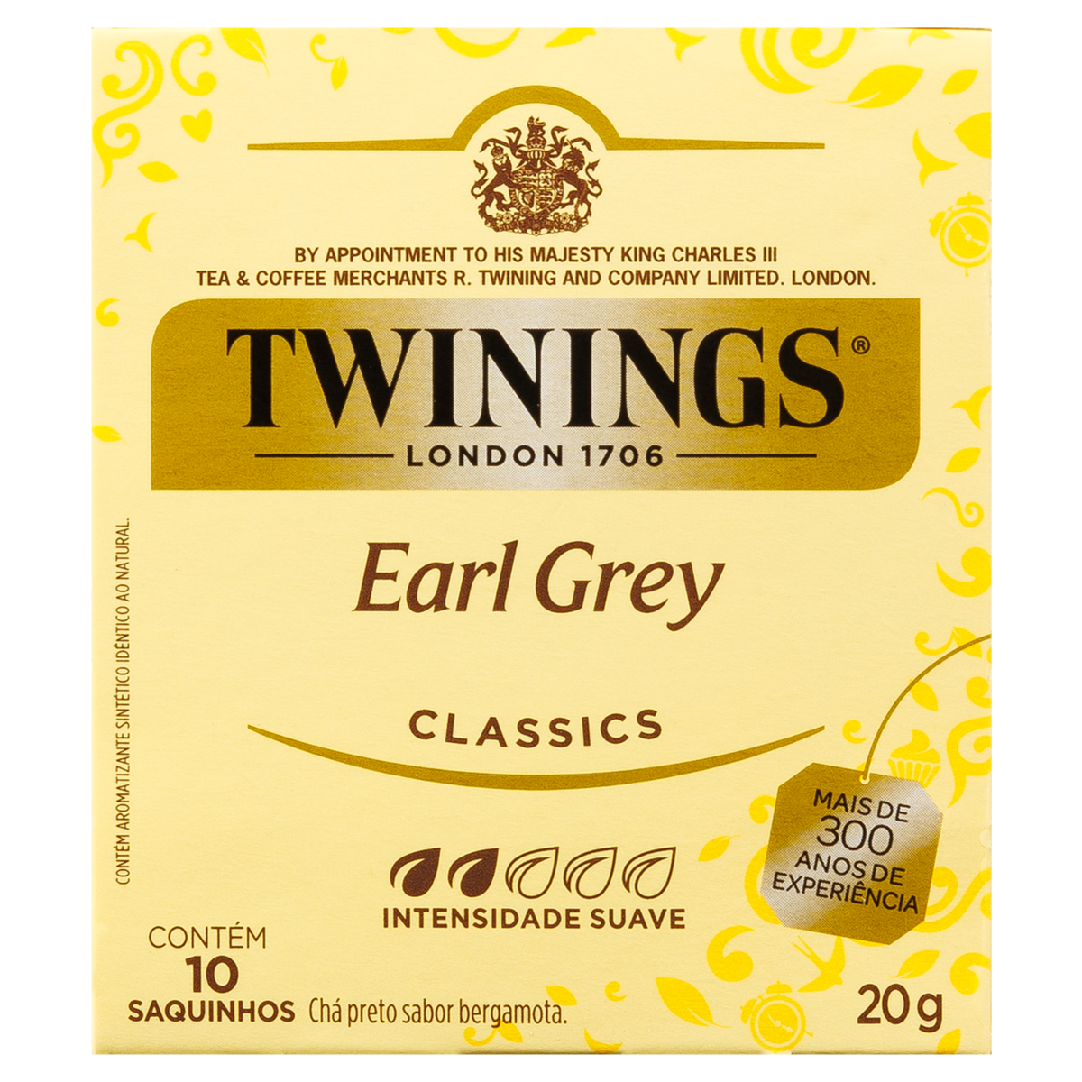 Chá Preto Twinings Of London Earl Grey 20g