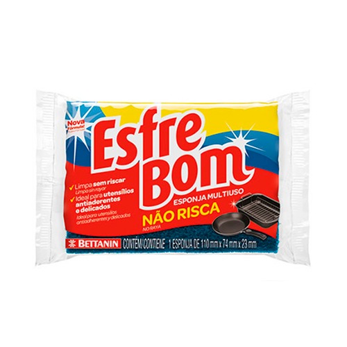 Esponja Esfre Bom Não Risca Bettanin 1 Unid.