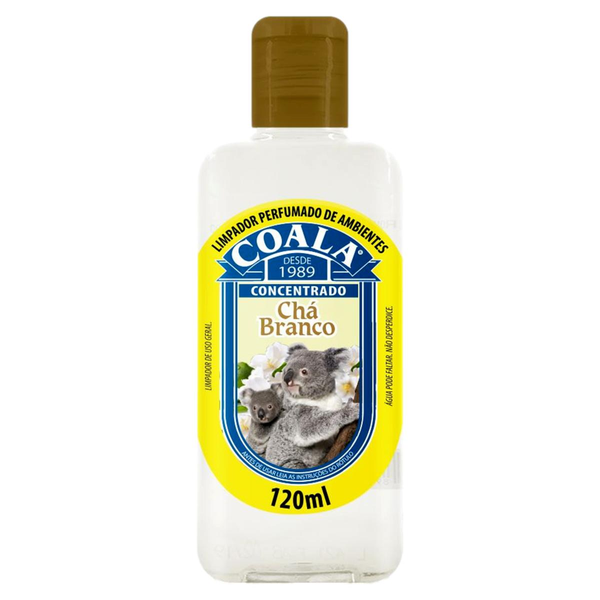 Limpador Perfumado Concentrado Chá Branco Coala Squeeze 120ml
