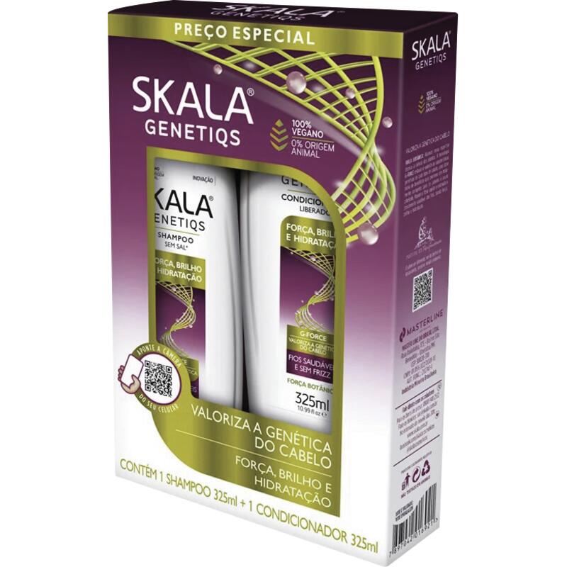 Kit Skala Shampoo + Condicionador Genetiqs