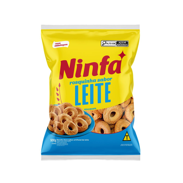 Biscoito Ninfa 500g - Rosca de Leite