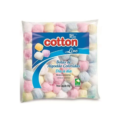 Algodão Cotton Line Bola Colorida 95g