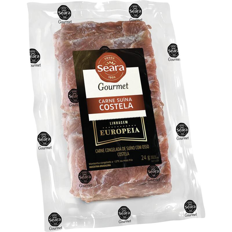 Costela Suína Seara Gourmet Cong Preço por quilo na peça