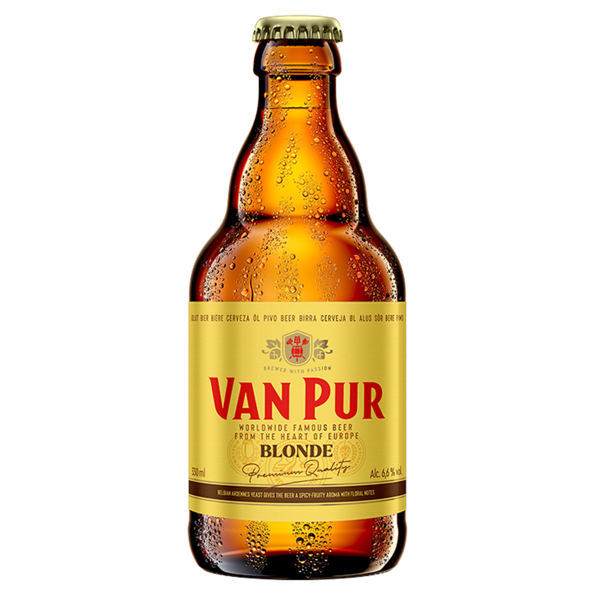 Cerveja Blonde Bottle Van Pur 330ml