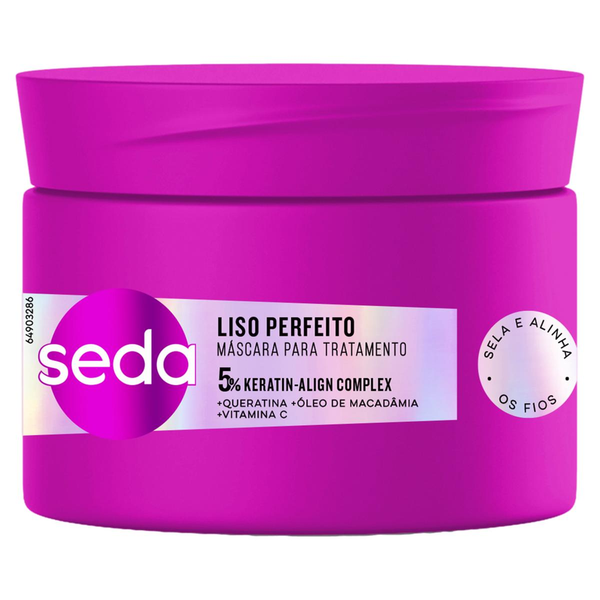 Máscara Capilar SEDA Liso Perfeito 300g