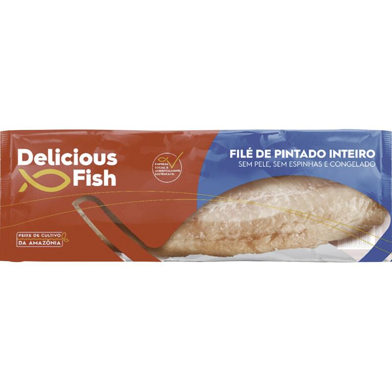 Filé de Pintado Delicious Congelado Preço por quilo no pacote