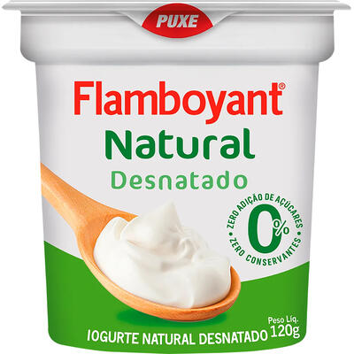 Iogurte Flamboyant Desnatado 120g