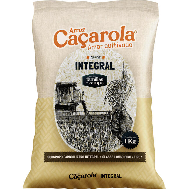 Arroz Caçarola Integral Tipo 1 1kg