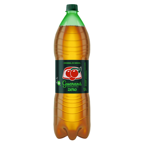Refrigerante Guaraná ANTARCTICA Sem Açúcar Garrafa 1,5L