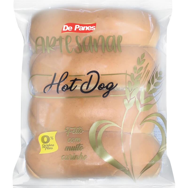 Pão para Hot Dog De Panes 250g