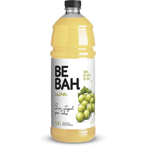 Suco Bebah 1.350ml - Integral - Uva Branca