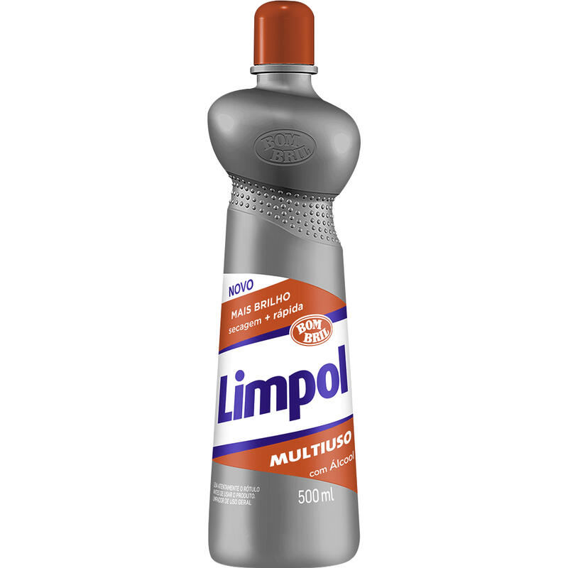 Limpador Multiuso Limpol Álcool 500ml