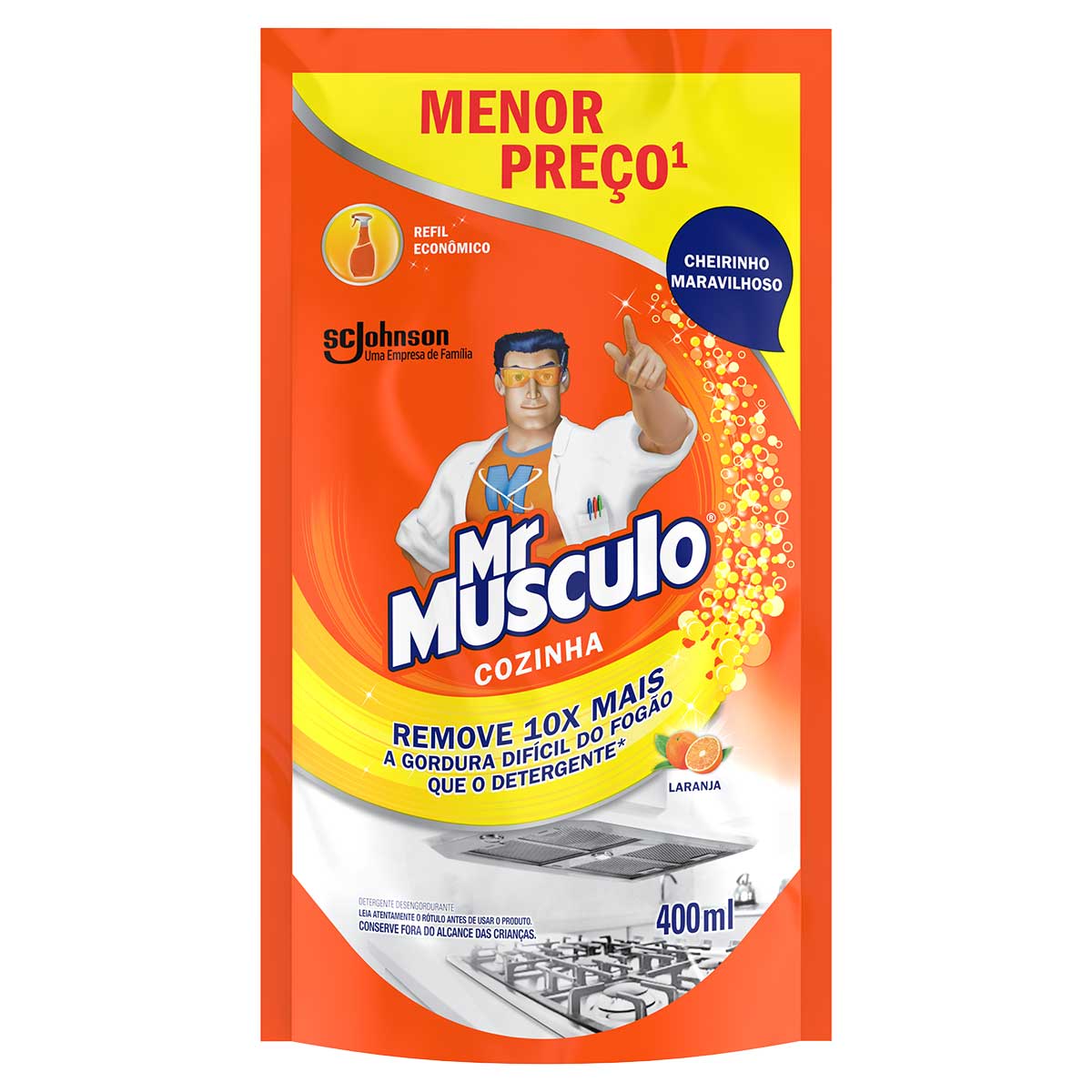 Limpador Mr.Músculo Limpeza Pesada Lavanda 400ml