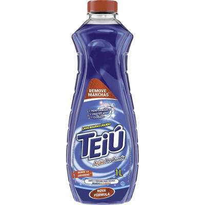 Lava Roupas Líquido Teiú Ação Profunda 1L