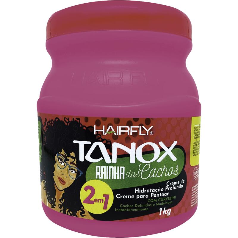 Creme para Cabelo Hair Fly Tanox Cachos 1kg