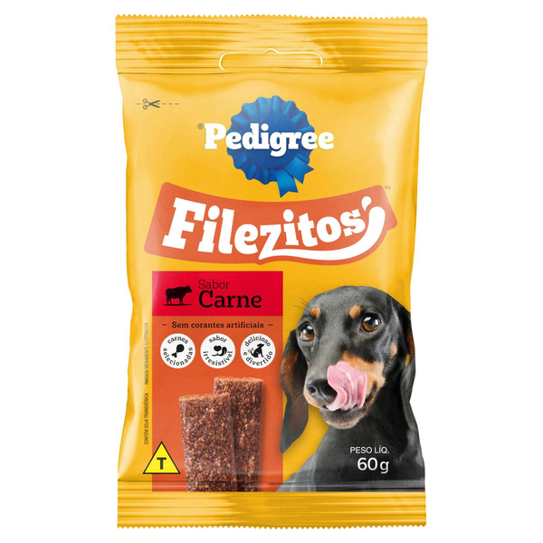 Petisco PEDIGREE para Cães Carne Adulto 60g