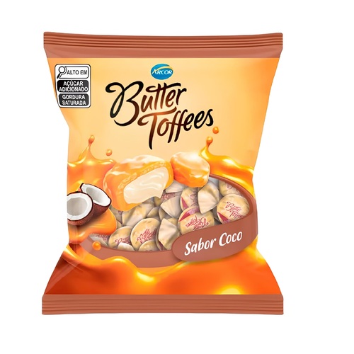 Bala ARCOR Butter Toffees Coco 90g