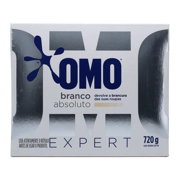 Sabão em Pó Omo 720g - Roupas Brancas - Expert