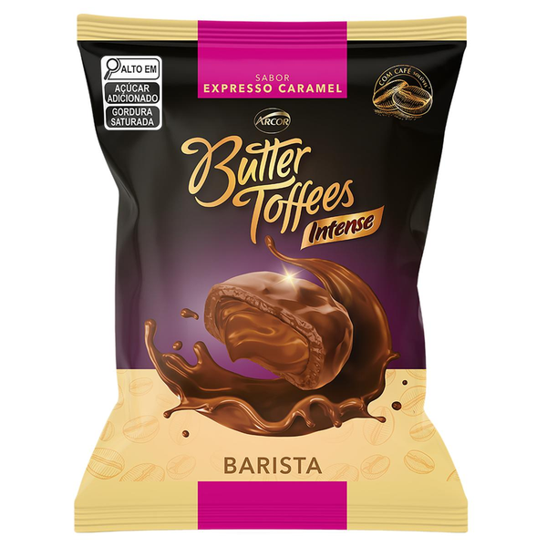 Bala Butter Toffees Arcor 90g - Caramelo