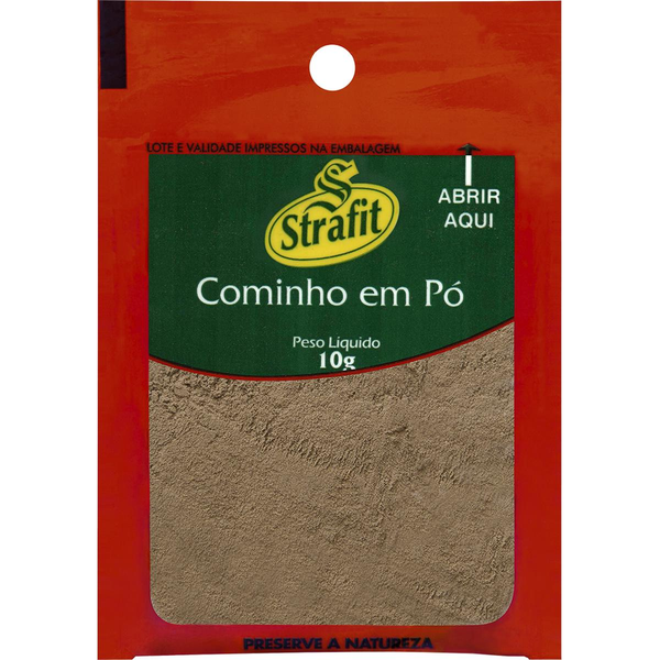 Cominho em Pó Strafit 10g