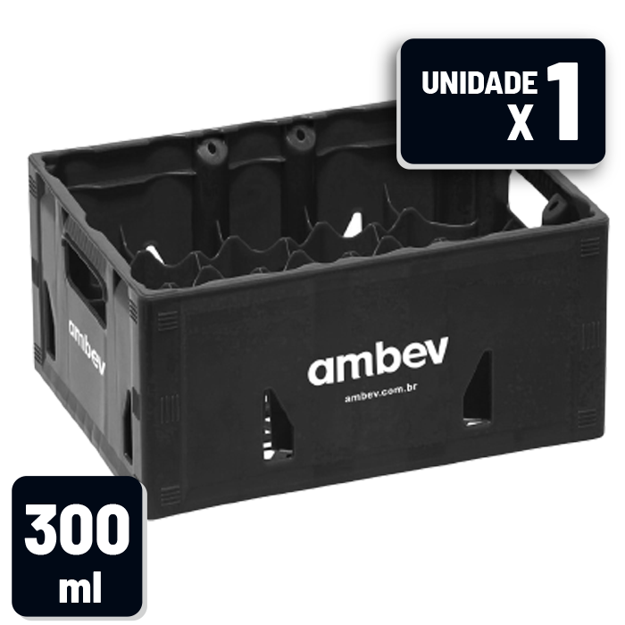 Garrafeira Bees Plástico Preto 1Un Para 23 Garrafas 300ml