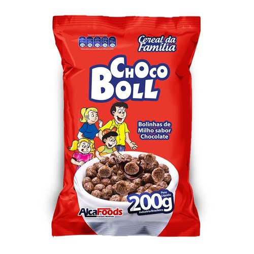 Cereal Matinal Alca Foods Choco Boll 200g