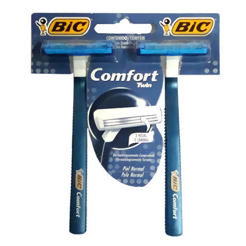 Aparelho De Barbear Bic Confort Com 2