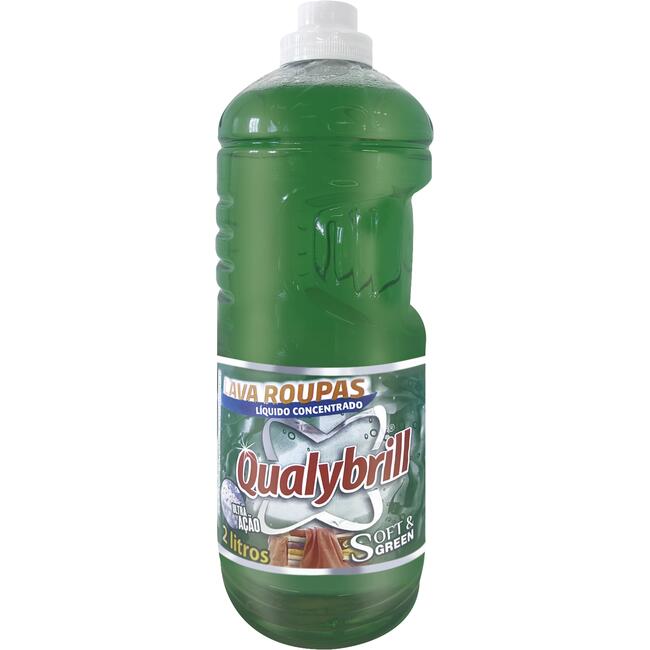 Lava Roupas Líquido Qualybrill Green 2L