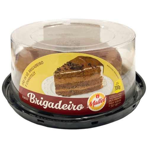 Torta Mallet Brigadeiro Congelada 700g