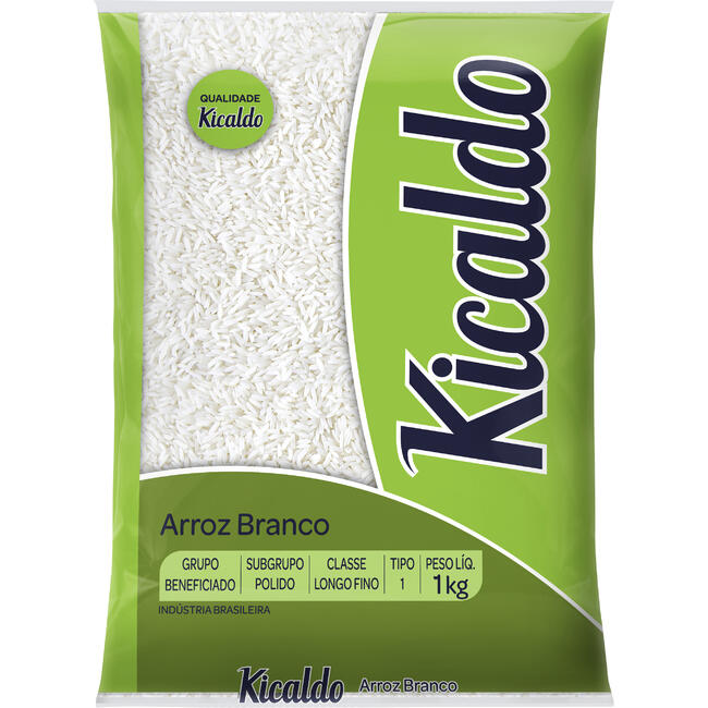Arroz Kicaldo Agulhinha Tipo 1 1kg