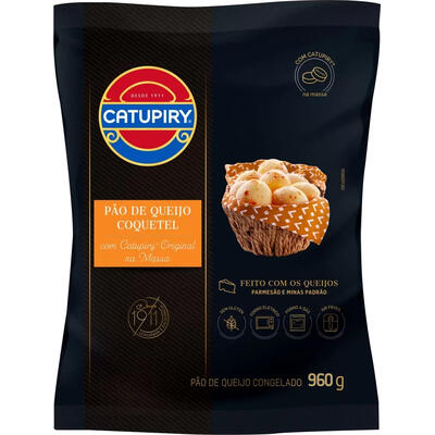 Pão de Queijo Catupiry Coquetel 960g