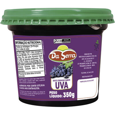 Doce Da Serra Uva 350g