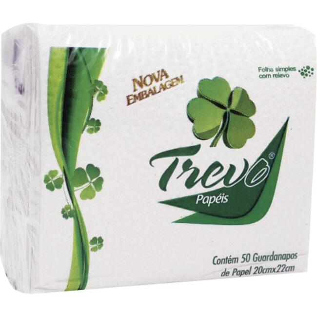 Guardanapo de Papel Trevo 20x21cm 50 un