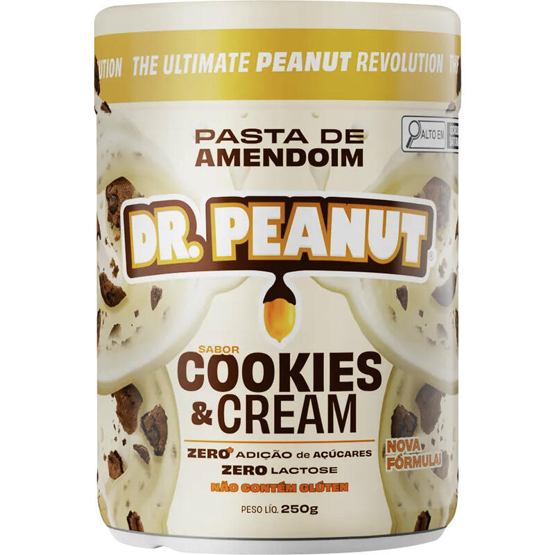 Pasta de Amendoim Dr. Peanut Cookies 250g
