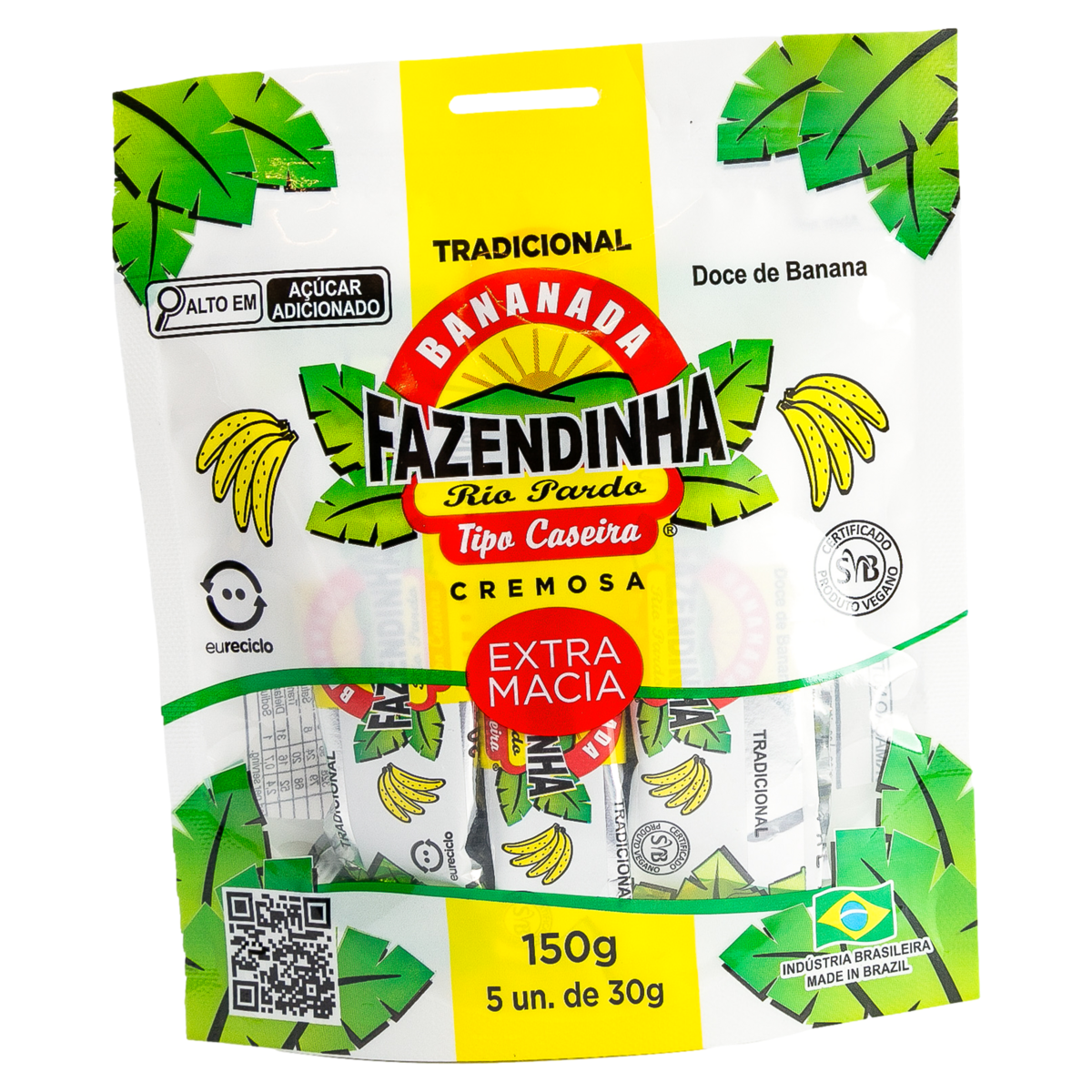 Banana Cremosa FAZENDINHA 150g