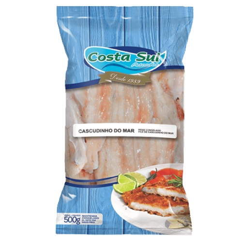 Filé De Peixe Costa Sul Cascudim Mar Congelado 500g