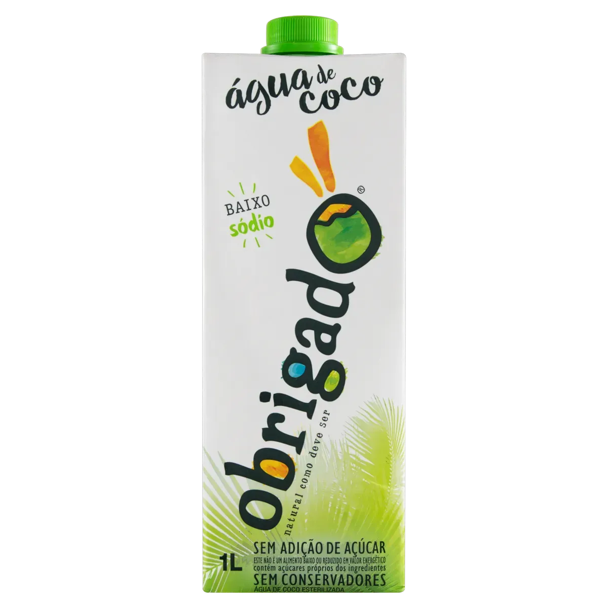 Água de Coco OBRIGADO 1L