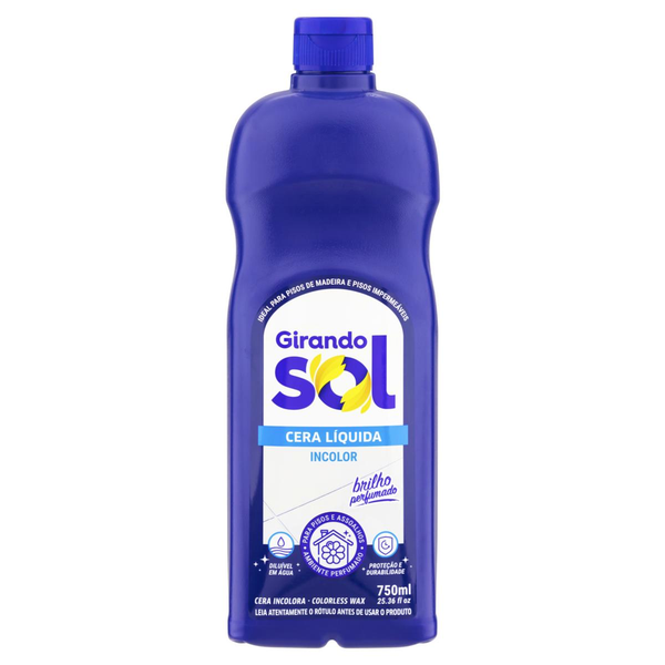 Cera Líquida Perfumada Girando Sol 750ml - Incolor