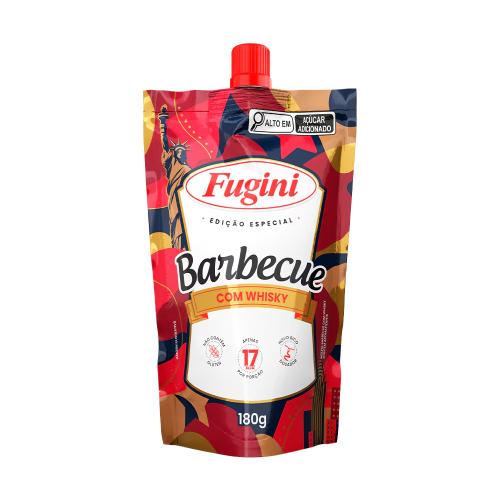 Molho Barbecue Sh C/whisky Fugini 180g