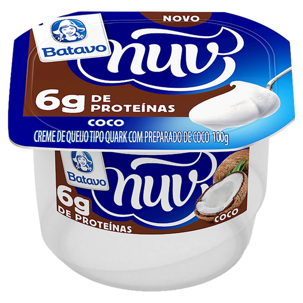 Creme Batavo Quark Nuv Coco 100g
