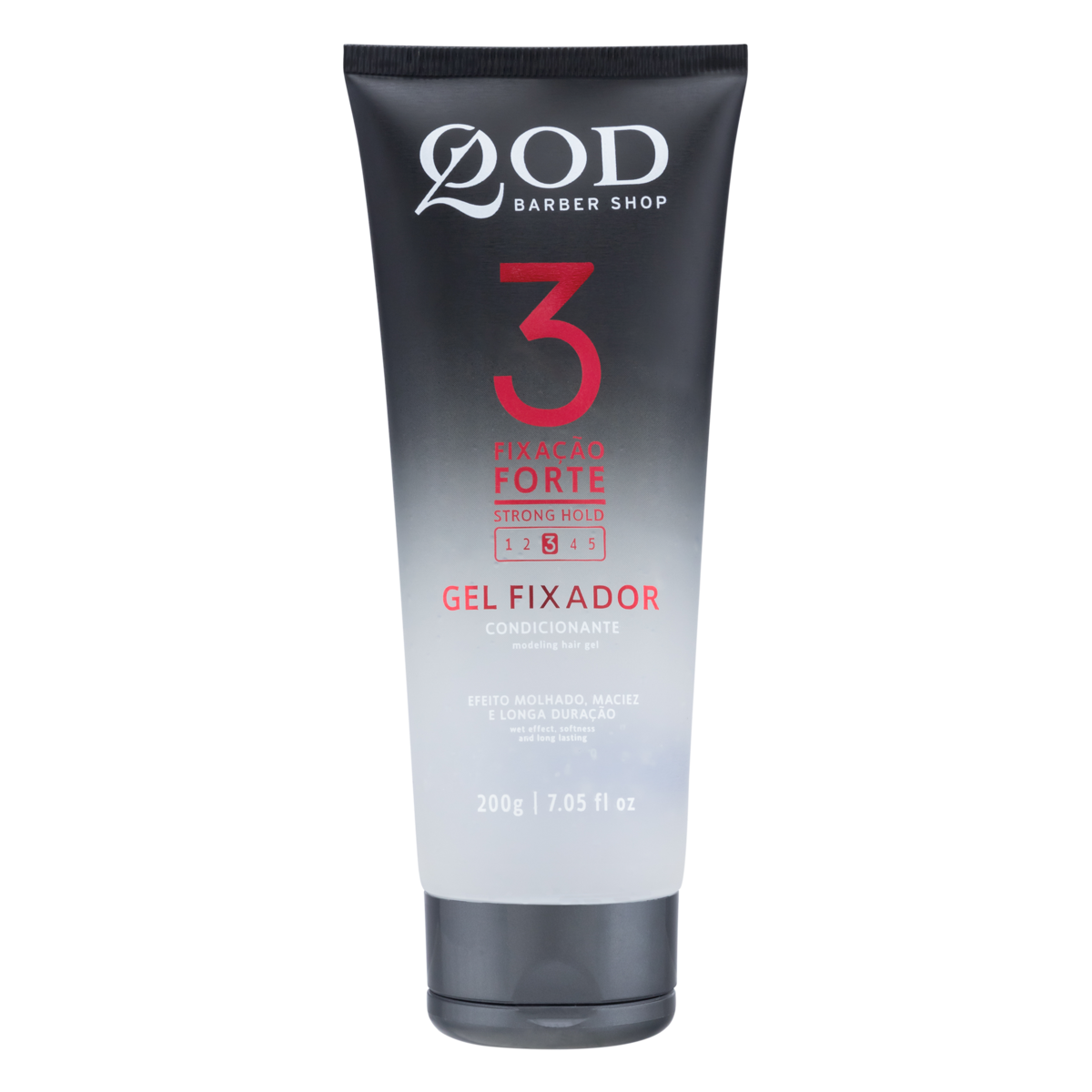 Gel Fixador QOD Fixação Forte 3 200g