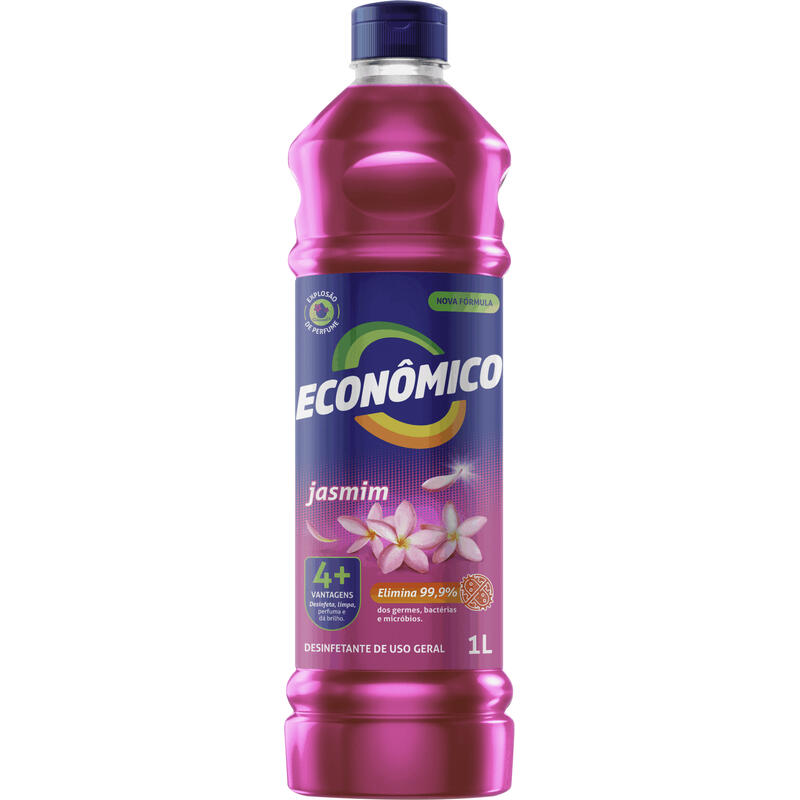 Desinfetante Econômico Jasmim 1L