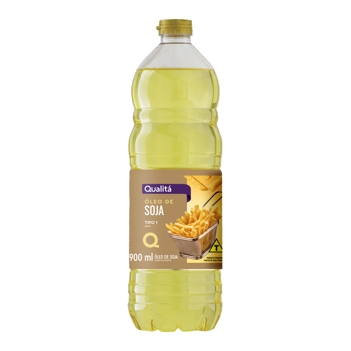 Óleo de Soja Tipo 1 Qualitá Garrafa 900ml