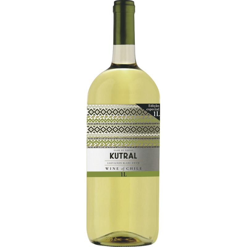 Vinho Chileno Kutral Sauvignon blanc 1L