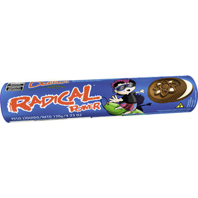 Biscoito Recheado Dallas Radical Power Choc Branco 120g