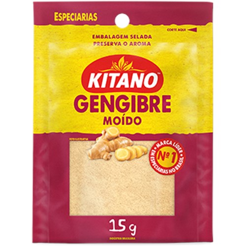 Gengibre Moído Kitano Pacote 15g