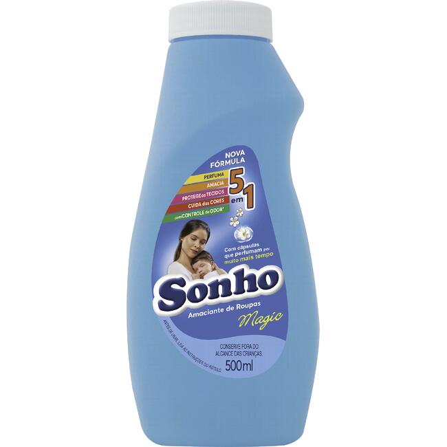 Amaciante de Roupas Sonho Magic 500ml